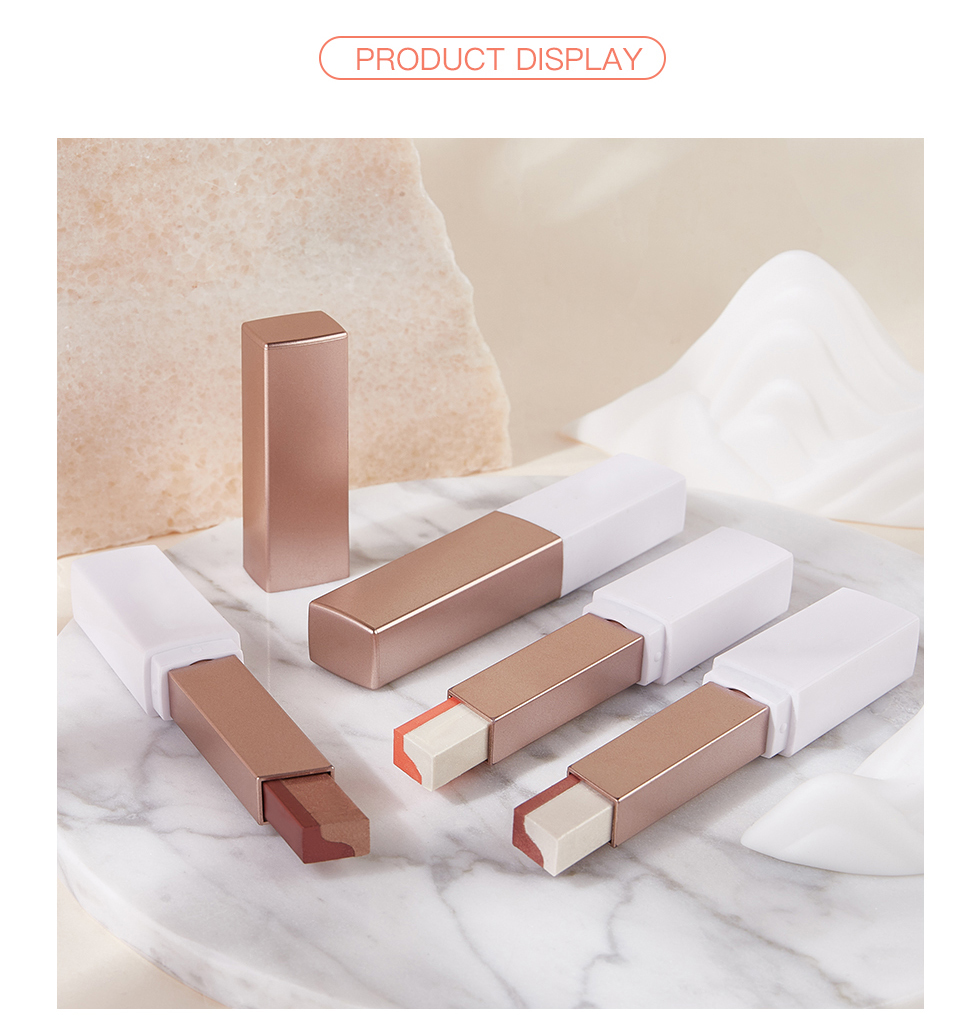 Eyeshadow manufacturers | two-color eyeshadow stick OEMODM processing factory lazy two-color eyeshadow stick replacement processing