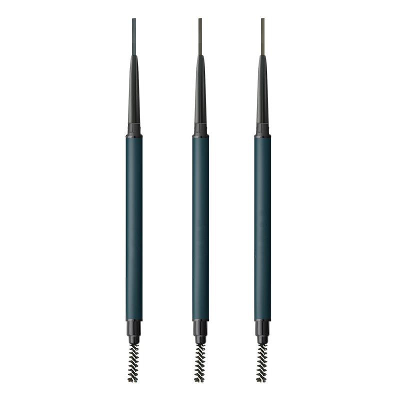 Makeup processing | very fine double eyebrow pencil ODM manufacturers do not decolorized and do not smudgeon eyebrow pencil processing