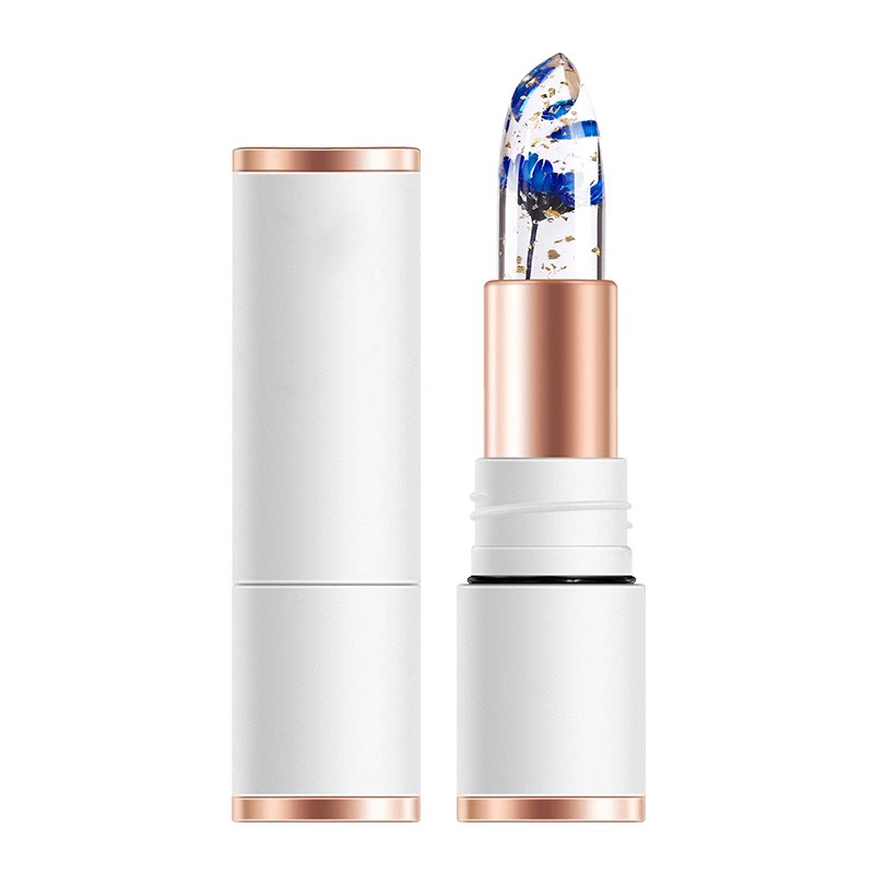 Makeup manufacturers | transparent dry flower lipstick OEM manufacturers warm change lipstick ODM processing plant