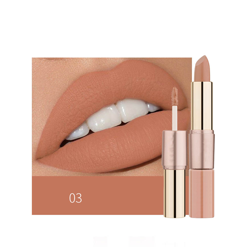 Makeup processing factory|Double-ended lipstick and lip glaze OEM double-ended lipstick and lipstick OEM manufacturer