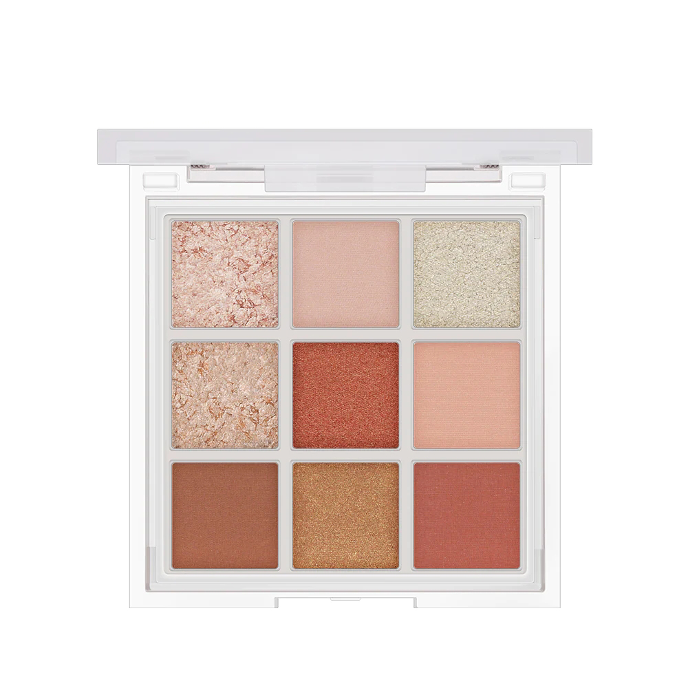 Makeup processing | Nine-color eyeshadow palette OEM manufacturer Nine-color eyeshadow processing factory