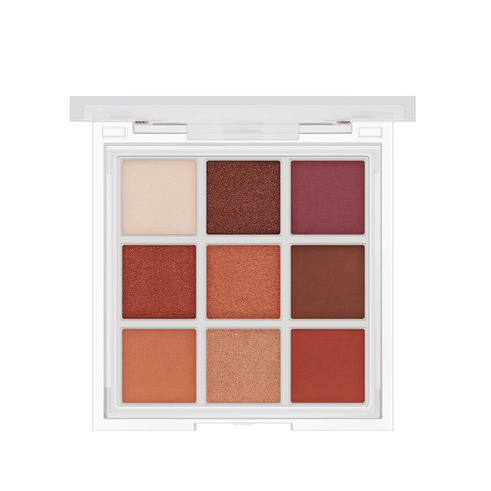 Makeup processing | Nine-color eyeshadow palette OEM manufacturer Nine-color eyeshadow processing factory