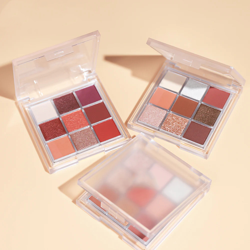 Makeup processing | Nine-color eyeshadow palette OEM manufacturer Nine-color eyeshadow processing factory