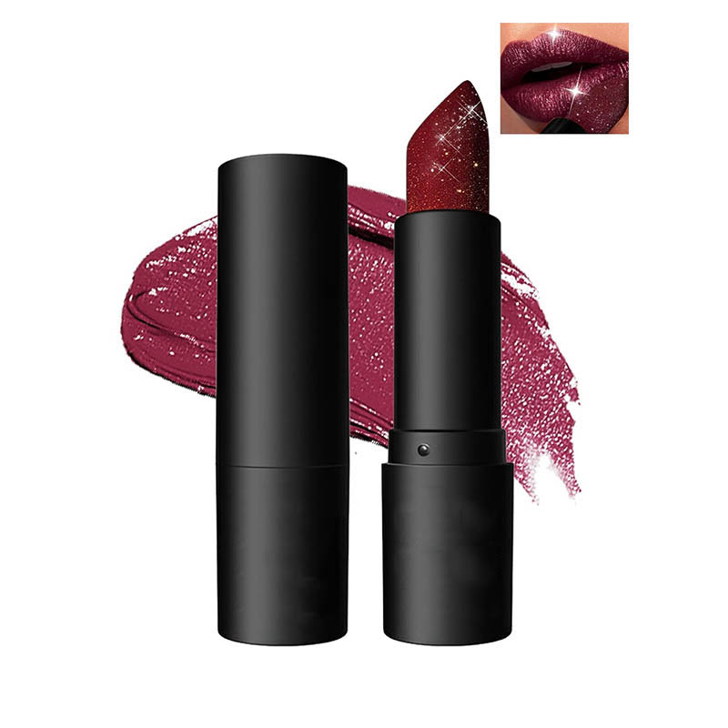 Cosmetics factory | Diamond glitter matte lipstick factory Shiny lipstick OEM