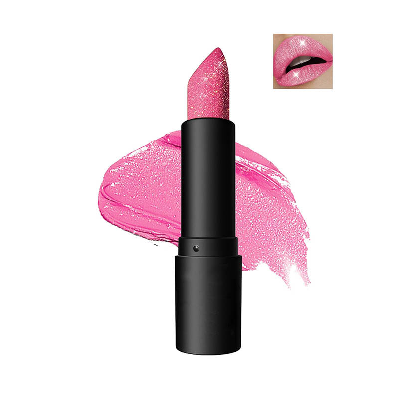Cosmetics factory | Diamond glitter matte lipstick factory Shiny lipstick OEM