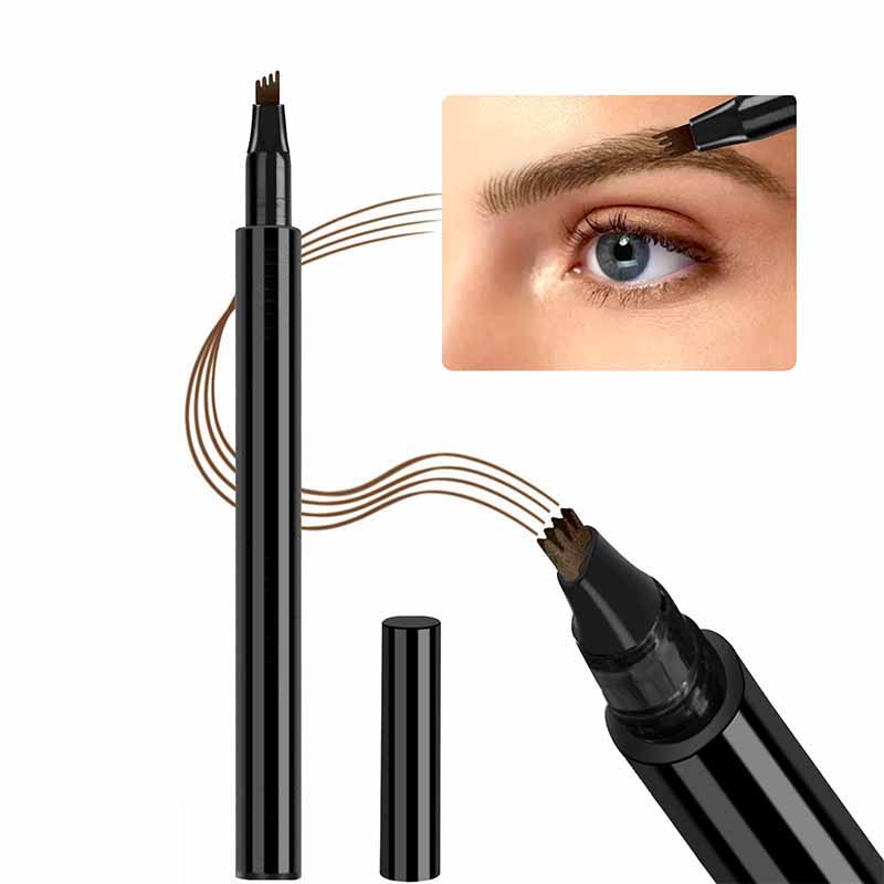 Makeup processing factory | Four-prong eyebrow pencil processing factory Four-prong eyebrow pencil customization OEM