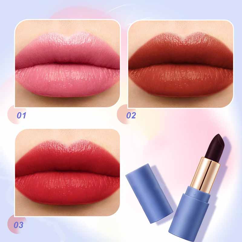 Cosmetics processing | Long-lasting color-changing lip balm processing factory Moisturizing temperature-changing lip balm custom OEM