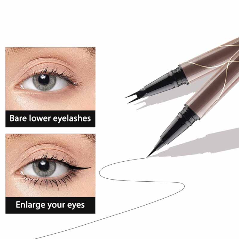Makeup OEM|Double-ended eyeliner OEM processing Two-pronged liquid eyebrow pencil OEM