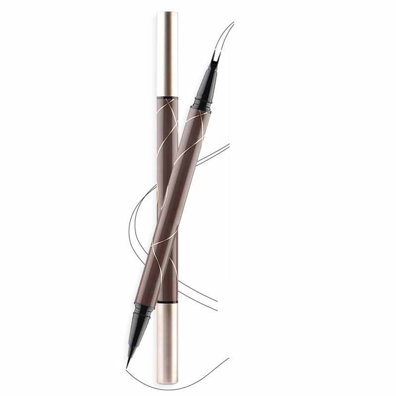 Makeup OEM|Double-ended eyeliner OEM processing Two-pronged liquid eyebrow pencil OEM
