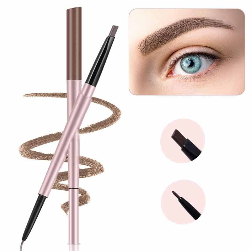 Makeup processing factory | Double-ended eyebrow pencil processing Waterproof ultra-fine eyebrow pencil manufacturer