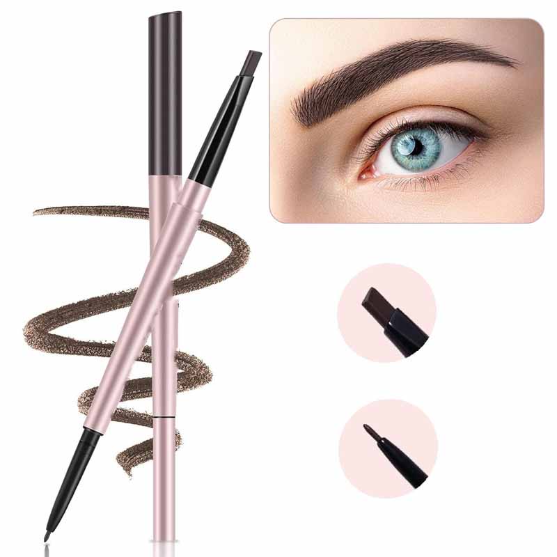 Makeup processing factory | Double-ended eyebrow pencil processing Waterproof ultra-fine eyebrow pencil manufacturer