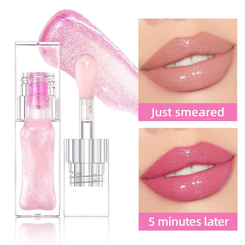 Makeup processing factory | Magic color changing lip oil processing factory