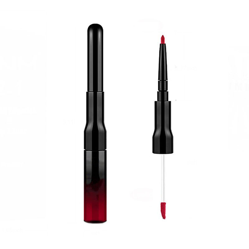 Makeup Processing | 2-in-1 Lip Liner Lip Glaze Processing