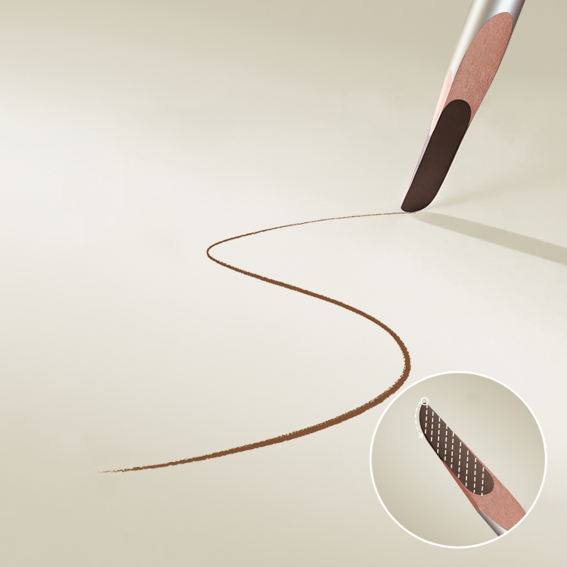 Machete eyebrow pencil makeup processing factory OEM Wooden eyebrow pencil private label