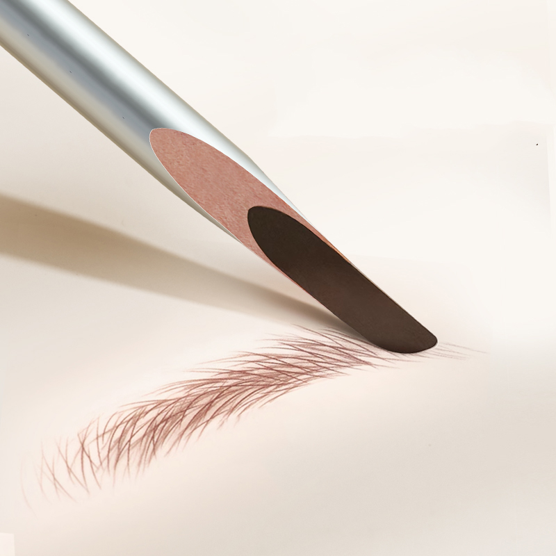 Machete eyebrow pencil makeup processing factory OEM Wooden eyebrow pencil private label