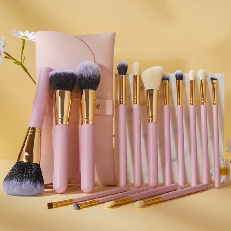 Makeup brushes processing factory   OEM 16 Pieces Makeup brushes Palette private label