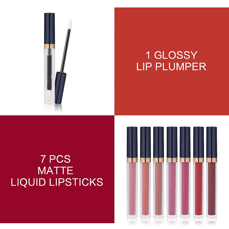 Lip Glaze Set Manufacturer Liquid Lipstick Set Custom Processing Factory