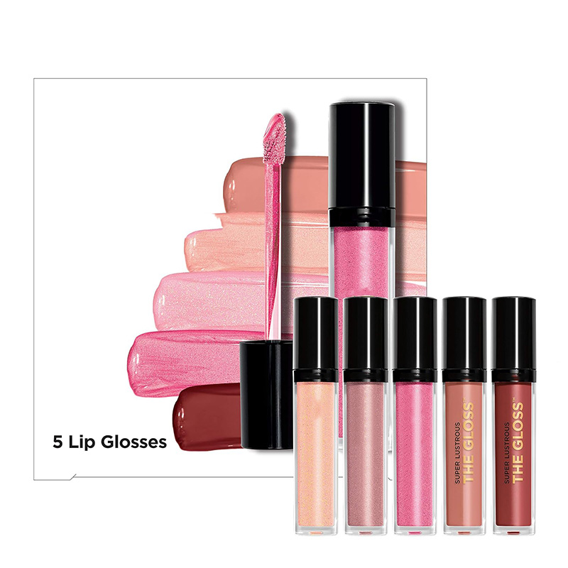 5-Piece Lip Gloss Set Manufacturer Lip Gloss Set OEM Factory
