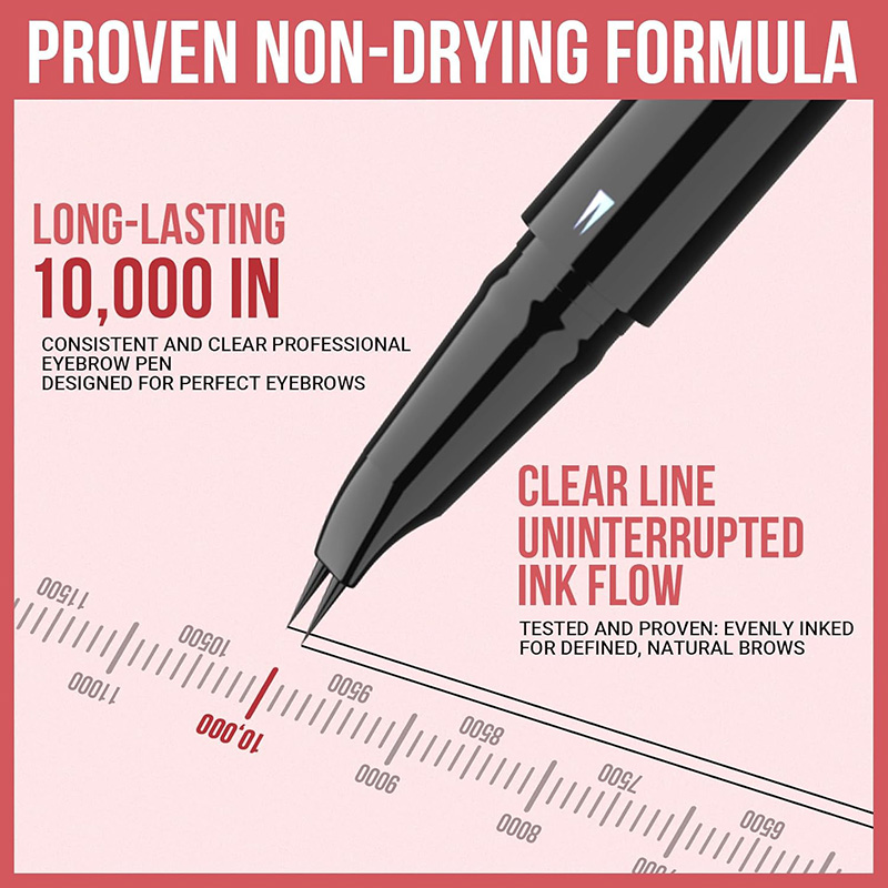 2-in-1 eyeliner OEM factory Two-pronged elbow eyebrow pencil ODM manufacturer