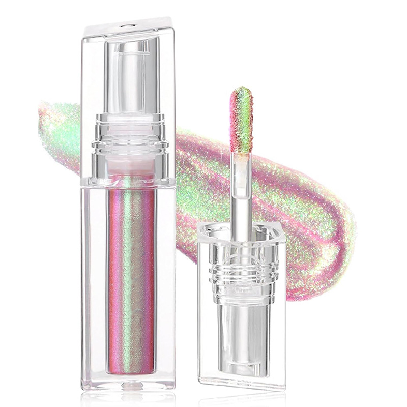 Chameleon Lip gloss OEM Diamond Glitter Makeup Lip gloss ODM Factory