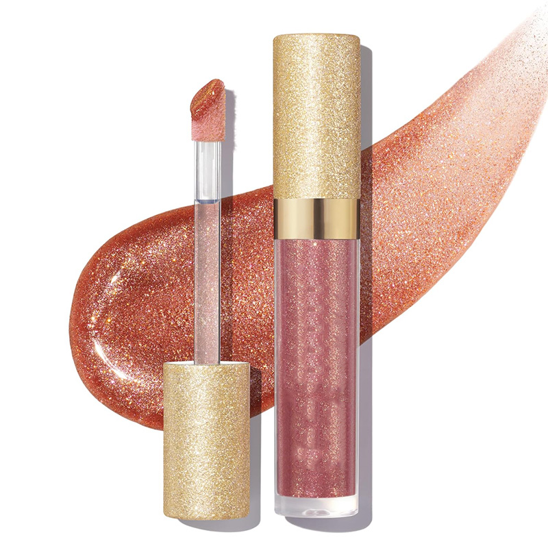 Diamond Lip Gloss Cosmetics OEM Factory Pearlescent Shiny Lip Gloss ODM Manufacturer