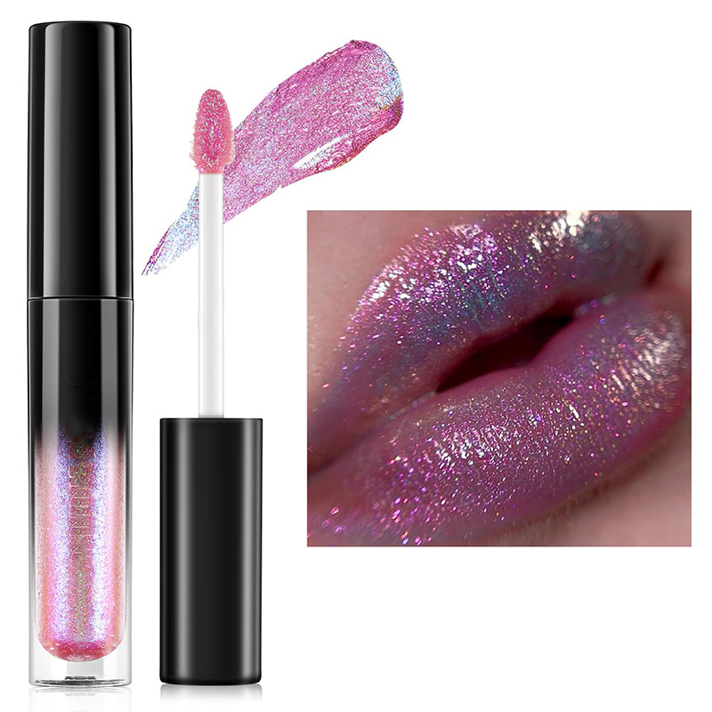 Chameleon Glitter Lip gloss OEM Factory Metallic Color Lip gloss ODM Manufacturer