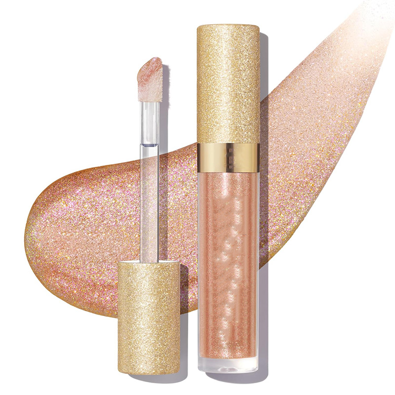 Diamond Lip Gloss Cosmetics OEM Factory Pearlescent Shiny Lip Gloss ODM Manufacturer