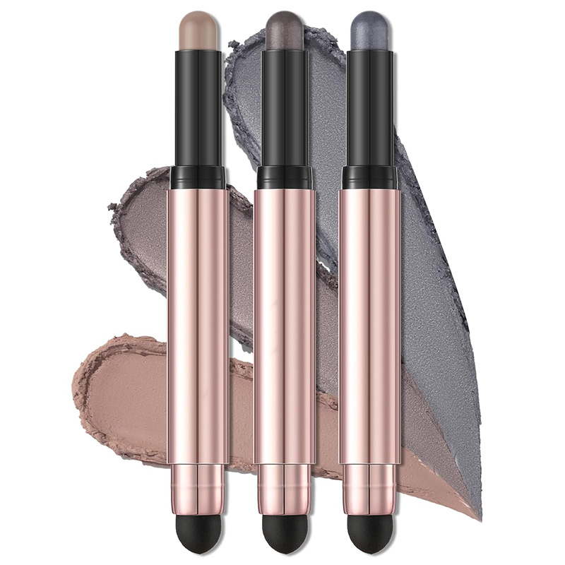 Double-headed eyeshadow stick OEM factory Eyeshadow stick with brush ODM manufacturer