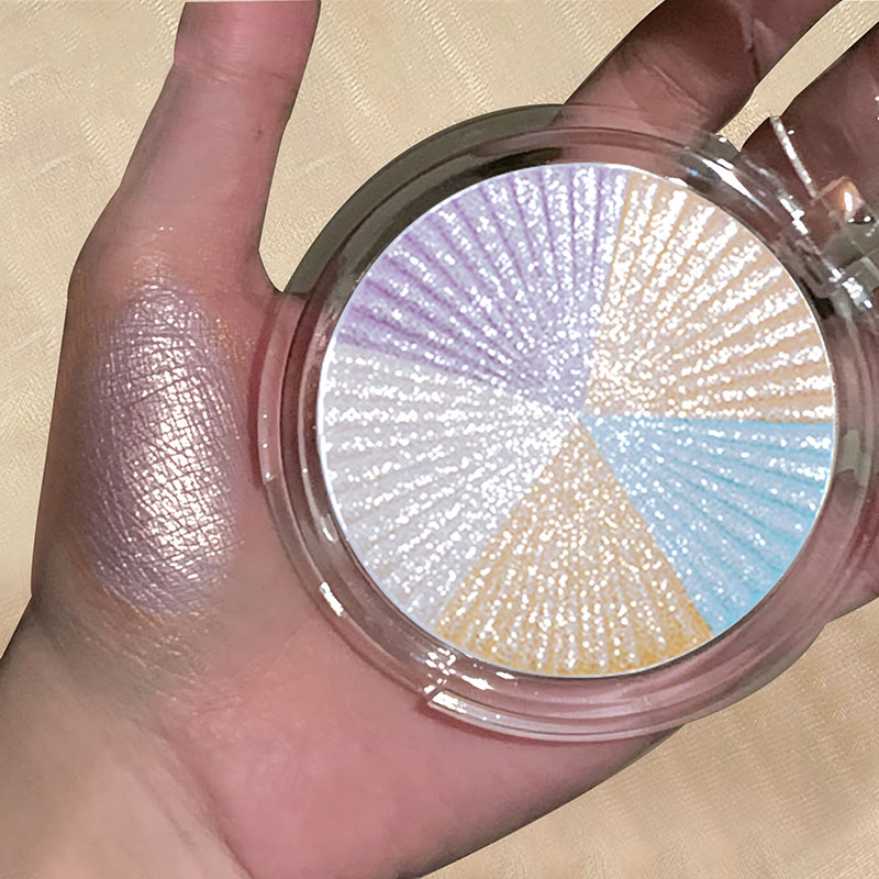 Makeup OEM factory | Five-color highlight OEM manufacturer Multi-color highlight plate customization factory