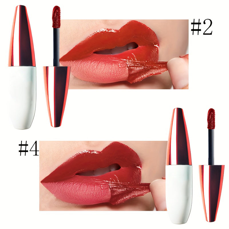 Cosmetics OEM factory | Four-color peel-off lip glaze OEM factory Non-stick cup peel-off lip glaze OEM manufacturer