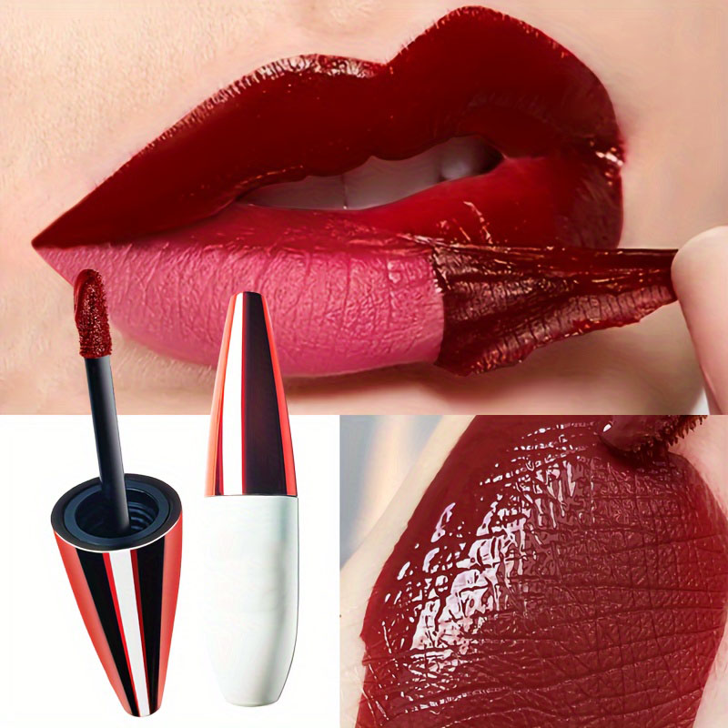 Cosmetics OEM factory | Four-color peel-off lip glaze OEM factory Non-stick cup peel-off lip glaze OEM manufacturer