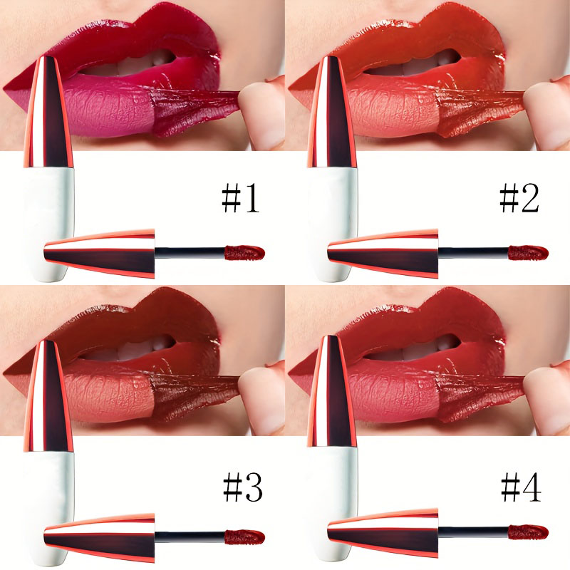 Cosmetics OEM factory | Four-color peel-off lip glaze OEM factory Non-stick cup peel-off lip glaze OEM manufacturer