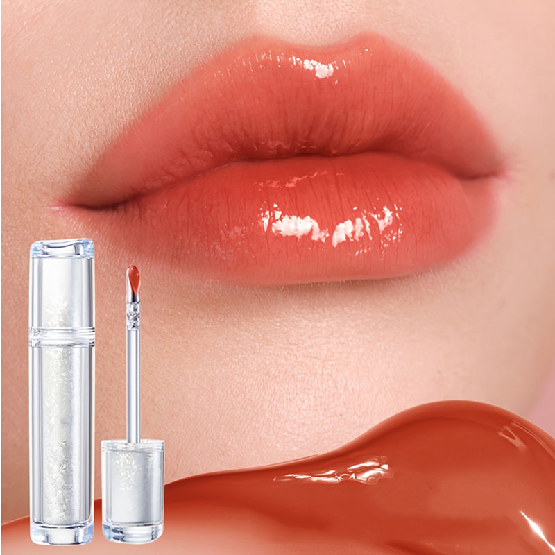 Customized makeup manufacturer | Customized mirror lip gloss processing factory Waterproof and long-lasting moisturizing mirror lip glaze OEM manufacturer