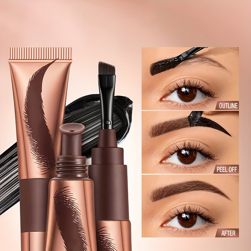 Tear-off eyebrow dye paste factory