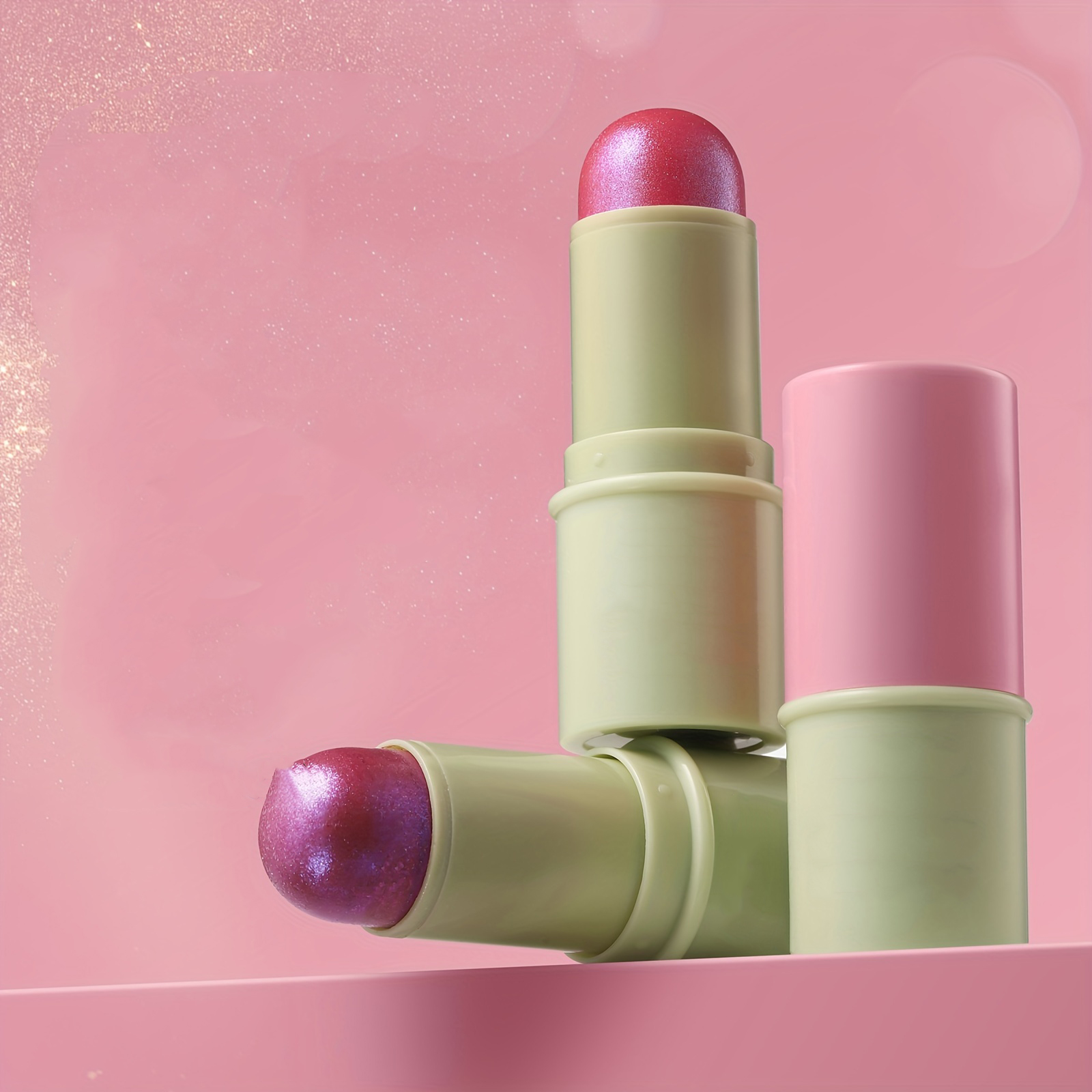 Long-lasting Glitter Blush Stick OEM