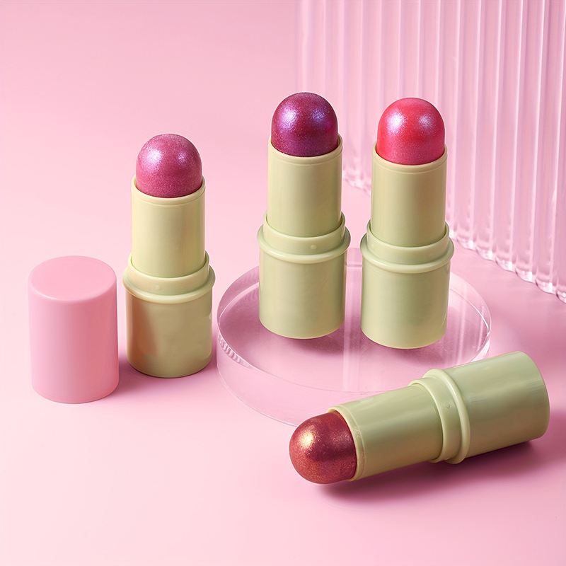 Makeup OEM Factory | Glitter Blush Stick OEM Factory Long-lasting Glitter Blush Stick OEM