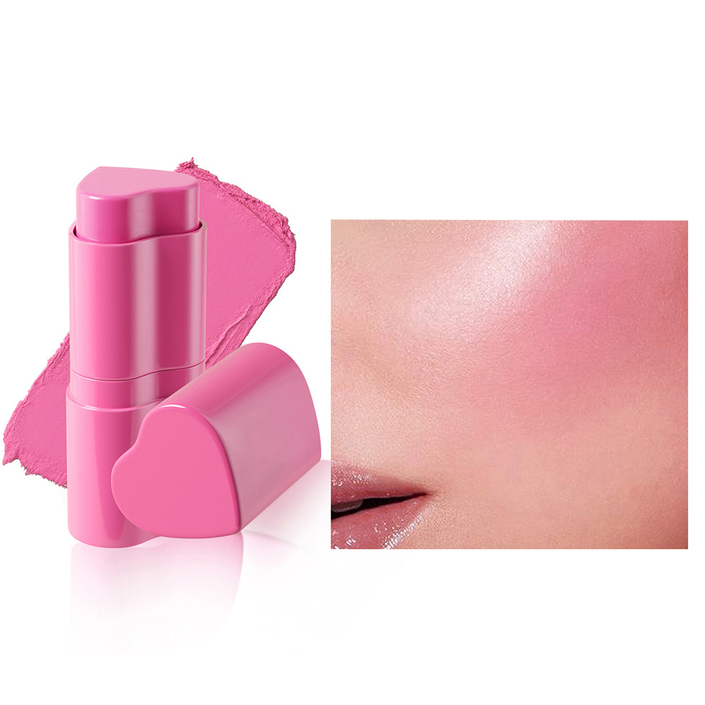 Cosmetics OEM Factory | Heart-Shaped Blush OEM Factory Heart-Shaped Blush OEM Factory