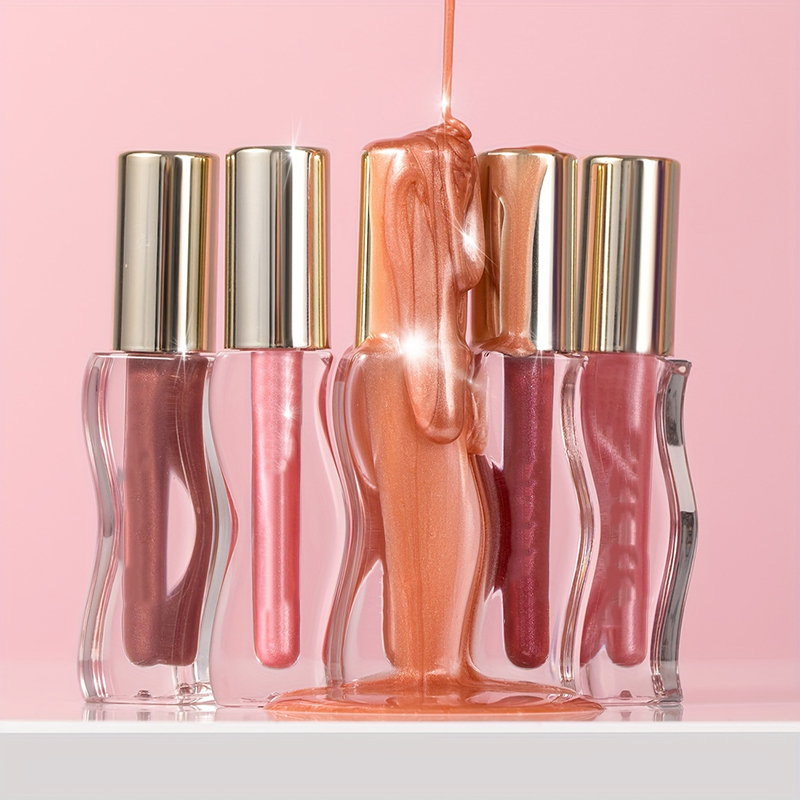 Customized shiny lip gloss factory