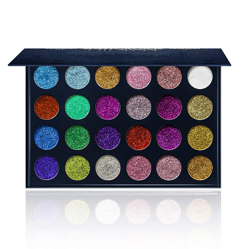 24-color glitter eyeshadow palette factory