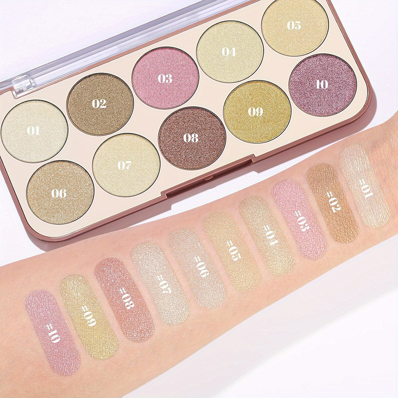 10-color eyeshadow palette OEM manufacturer
