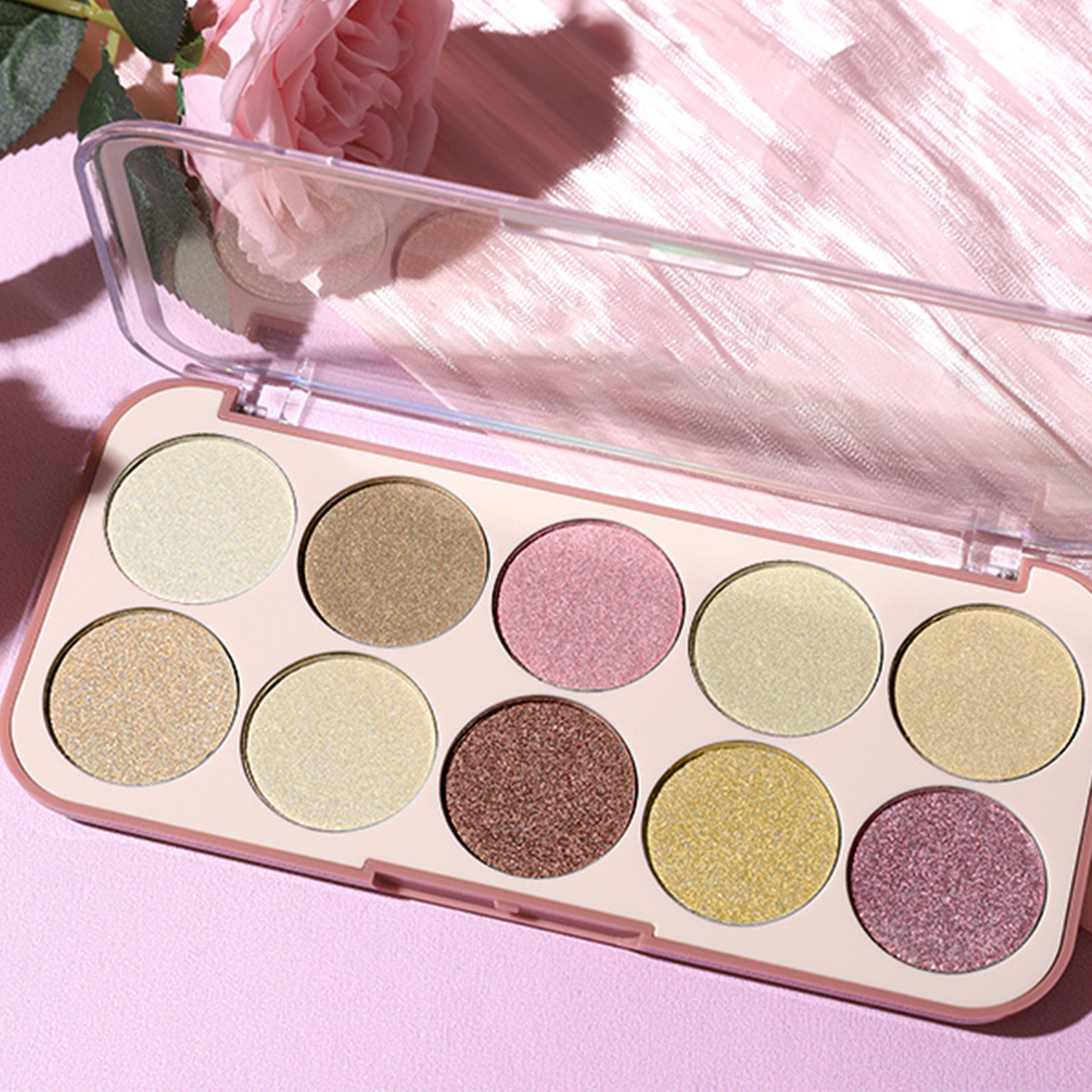 10-color eyeshadow palette OEM manufacturer