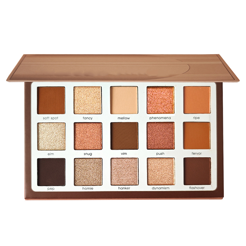 Makeup manufacturer | 15-color eyeshadow palette customization factory 15-color eyeshadow palette OEM processing