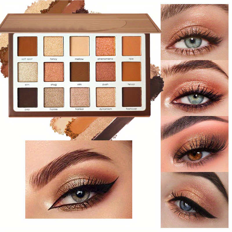 Makeup manufacturer | 15-color eyeshadow palette customization factory 15-color eyeshadow palette OEM processing