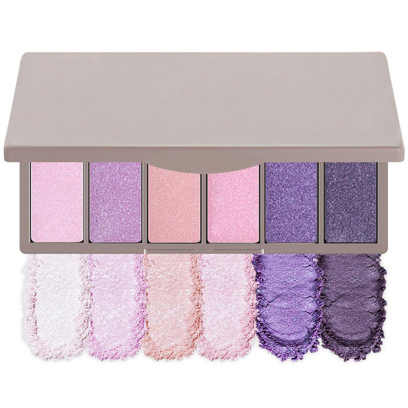 Makeup Customization Factory | 6-color Eyeshadow Palette Customization Factory Matte Glitter Eyeshadow Palette OEM Manufacturer