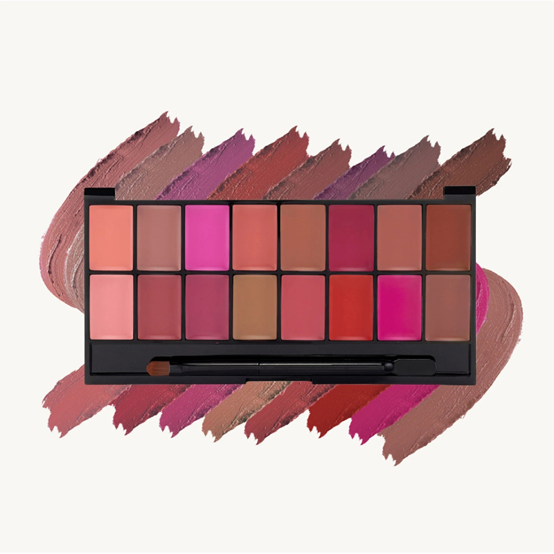 Makeup factory | 16-color eyeshadow palette custom OEM factory Eyeshadow palette OEM manufacturer