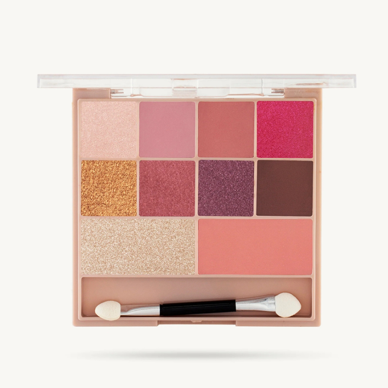 Makeup OEM | 8-color matte eyeshadow palette OEM 8-color all-in-one eyeshadow palette manufacturer