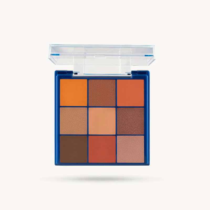 Makeup processing factory | Nine-color eyeshadow palette processing factory Nine-color eyeshadow palette OEM processing