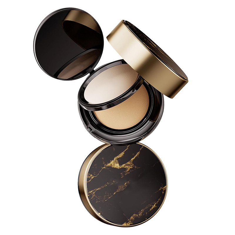 Makeup customization OEM factory | 2 in1 double-layer air cushion CC cream manufacturer 2 in1 double-layer oil-control setting powder OEM