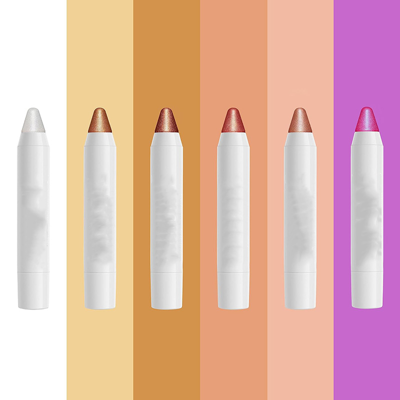 Customized makeup processing factory | Customized eyeshadow pen processing factory Velvet cream eyeshadow stick OEM customization