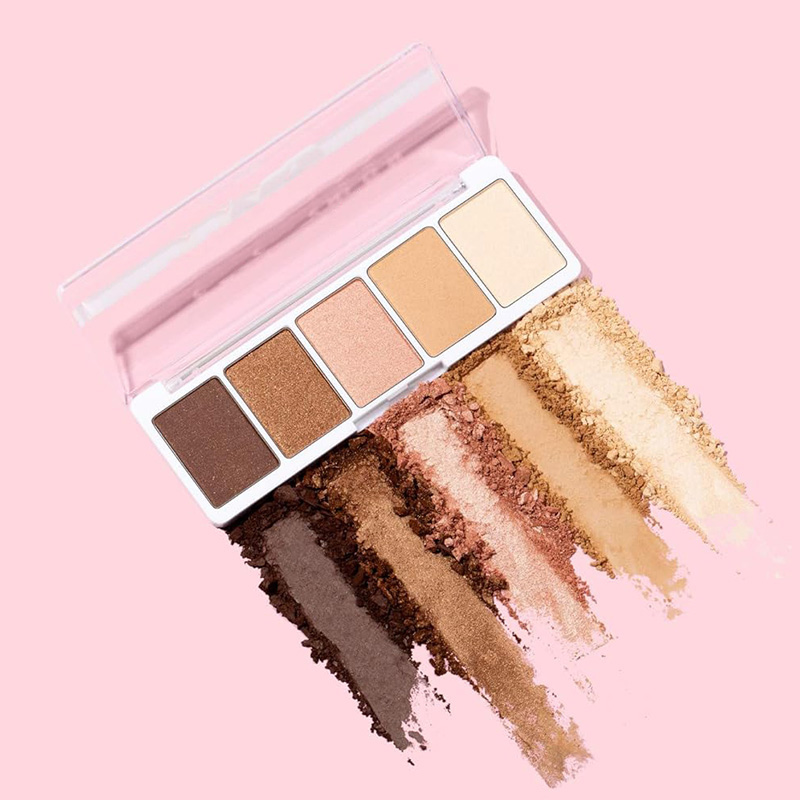 Customized makeup factory | 5-color eyeshadow palette customized factory 5-color eyeshadow palette OEM